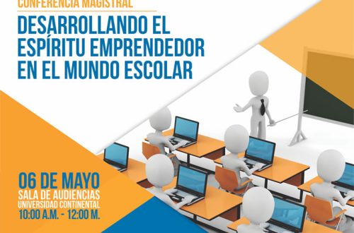 Conferencia magistral desarrollando el espíritu emprendedor en el mundo escolar